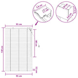 Tenda Veneziana Nero 95 x 130 cm 35 mm