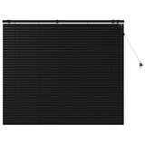 Tenda Veneziana Nero 130 x 130 cm 35 mm