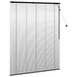 Tenda Veneziana Nero 130 x 160 cm 35 mm