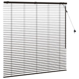 Tenda Veneziana Marrone Scuro 135 x 130 cm 35 mm