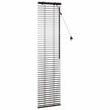 Tenda Veneziana Marrone Scuro 40 x 160 cm 35 mm