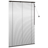 Tenda Veneziana Marrone Scuro 120 x 160 cm 35 mm