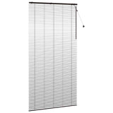 Tenda Veneziana Marrone Scuro 125 x 250 cm 35 mm