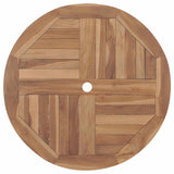Set da Pranzo per Giardino 3 pcs Marrone