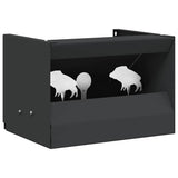 Scatola per trappole per proiettili Nero 29 x 22 x 20 cm