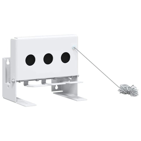 Bersaglio da biathlon abbattibile a 3 fori con corda di ripristino