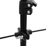 Supporto per bersaglio Altro Nero 82.5 x 51 x 150 cm Acciaio