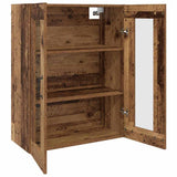 Mobiletto da parete appeso Marrone 69.5 x 34 x 90 cm