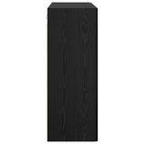 Armadietto a muro Rovere Nero 69,5 x 34 x 90 cm