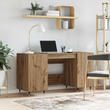 Scrivania rovere artigianale 140 x 50 x 75 cm Legno truciolato