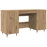 Scrivania rovere artigianale 140 x 50 x 75 cm Legno truciolato