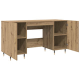 Scrivania rovere artigianale 140 x 50 x 75 cm Legno truciolato