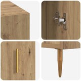 Scrivania rovere artigianale 140 x 50 x 75 cm Legno truciolato