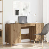 Scrivania rovere artigianale 140 x 50 x 75 cm Legno truciolato