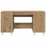 Scrivania rovere artigianale 140 x 50 x 75 cm Legno truciolato