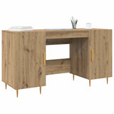 Scrivania rovere artigianale 140 x 50 x 75 cm Legno truciolato