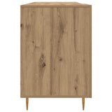 Scrivania rovere artigianale 140 x 50 x 75 cm Legno truciolato