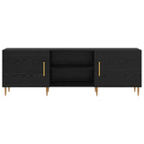 Mobile TV Rovere nero 150 x 30 x 50 cm Legno truciolato