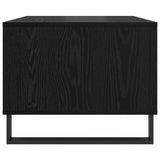Tavolino da salotto Rovere nero 60 x 50 x 40 cm