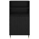 Credenza Nero 60 x 36 x 110 cm Legno truciolato