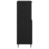 Credenza Nero 60 x 36 x 110 cm Legno truciolato