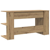 Scrivania rovere artigianale 140 x 50 x 75 cm Legno truciolato