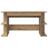 Scrivania rovere artigianale 140 x 50 x 75 cm Legno truciolato
