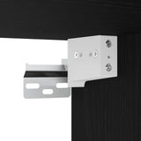 Armadietto a muro Rovere nero 50 x 42.5 x 40 cm