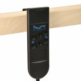 Base a doghe Marrone 90 x 190 cm Legno massello di faggio