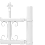 Recinzione per Giardino KAMPEN 240 x 166 cm Mesh Bianco