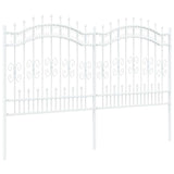 Recinzione per Giardino KAMPEN 240 x 166 cm Mesh Bianco