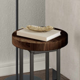 Piano del tavolo Marrone Scuro  30 x 4 cm