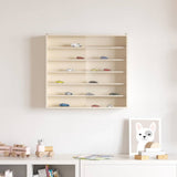 Vetrina a muro Beige 60 x 8,5 x 54 cm Legno compensato
