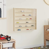 Vetrina a muro Beige 60 x 8,5 x 54 cm Legno compensato