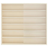Vetrina a muro Beige 60 x 8,5 x 54 cm Legno compensato