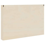 Vetrina a muro Beige 80 x 8,5 x 54 cm Legno compensato