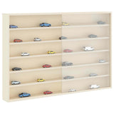 Vetrina a muro Beige 80 x 8,5 x 54 cm Legno compensato