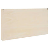 Vetrina a muro Beige 100 x 8,5 x 54 cm Legno compensato