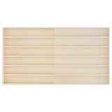 Vetrina a muro Beige 100 x 8,5 x 54 cm Legno compensato