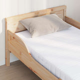 Materasso in schiuma Bianco 80 x 200 cm Tessuto