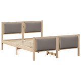 Struttura del letto con testiera Talpa 135 x 190 cm Tessuto