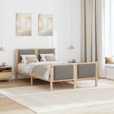 Struttura del letto con testiera Talpa 120 x 190 cm Tessuto
