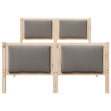 Struttura del letto con testiera Talpa 120 x 190 cm Tessuto