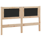 Testiera Altro Marrone 160 cm Legno di pino massello