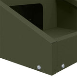 Mangiatore per cervi Verde oliva 28 x 30 x 80 cm