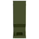 Mangiatore per cervi Verde oliva 28 x 30 x 80 cm