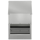 Feeder per pollo Argento 21 x 16 x 33 cm Acciaio zincato