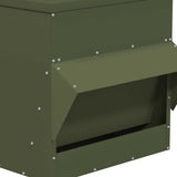 Feeder per pollo Verde oliva 40,5 x 45 x 41 cm