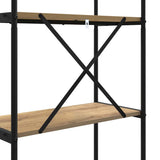 Libreria Rovere artigianale 60 x 30 x 183 cm Legno truciolato