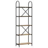 Libreria Rovere artigianale 60 x 30 x 183 cm Legno truciolato